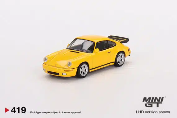 MINI GT 1/64 No.419 RUF CTR 1987 Blossom Yellow LHD MGT00419-L