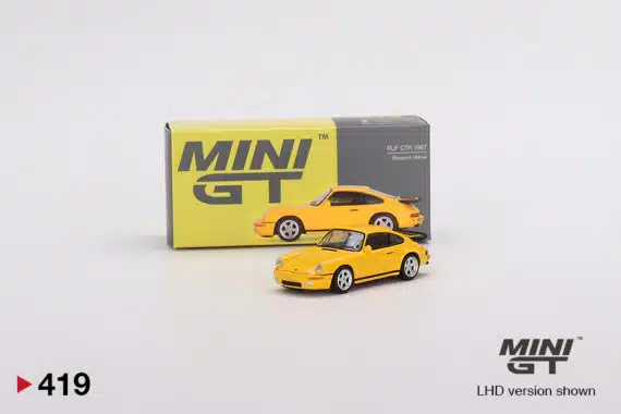 MINI GT 1/64 No.419 RUF CTR 1987 Blossom Yellow LHD MGT00419-L