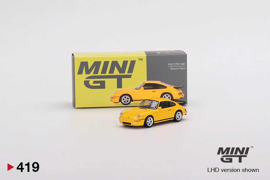 MINI GT 1/64 No.419 RUF CTR 1987 Blossom Yellow LHD MGT00419-L