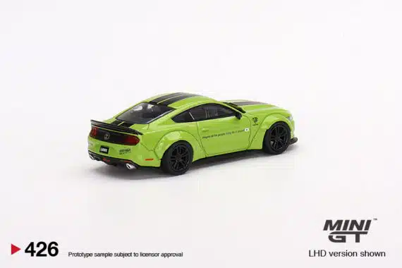 MINI GT 1/64 No.426 LB-WORKS Ford Mustang Grabber Lime LHD MGT00426-R