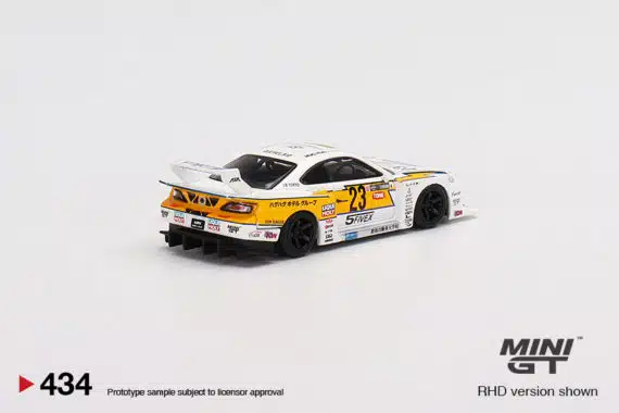 MINI GT 1/64 No.434 LB-Super Silhouette Nissan S15 SILVIA #23 2021 Formula Drift Japan RHD MGT00434-R