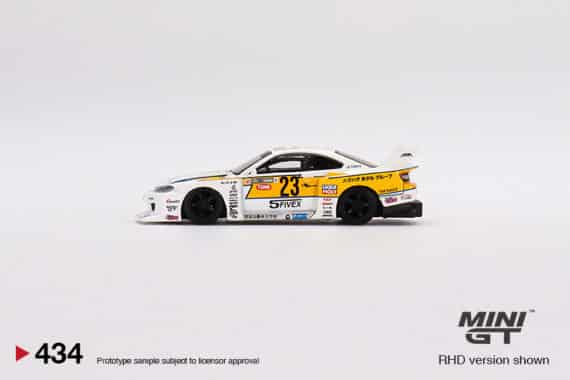 MINI GT 1/64 No.434 LB-Super Silhouette Nissan S15 SILVIA #23 2021 Formula Drift Japan RHD MGT00434-R