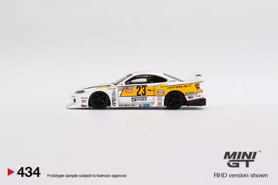 MINI GT 1/64 No.434 LB-Super Silhouette Nissan S15 SILVIA #23 2021 Formula Drift Japan RHD MGT00434-R
