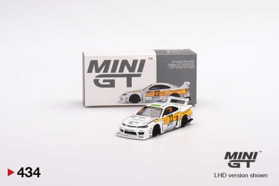 MINI GT 1/64 No.434 LB-Super Silhouette Nissan S15 SILVIA #23 2021 Formula Drift Japan RHD MGT00434-R
