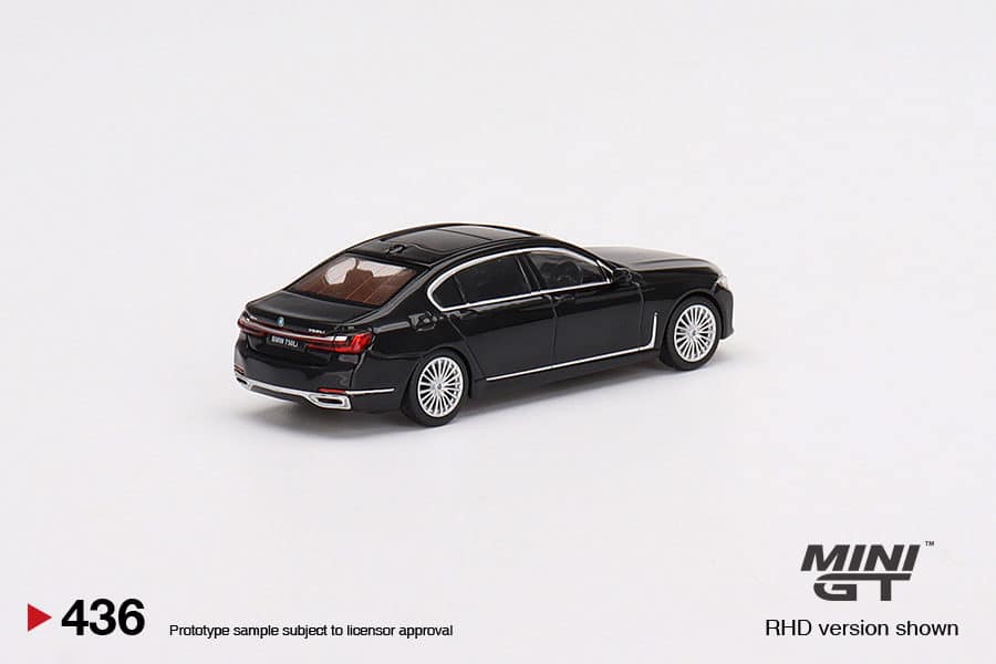 MINI GT 1/64 No.436 BMW 750Li xDrive Black Sapphire RHD MGT00436-R