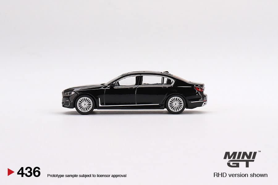MINI GT 1/64 No.436 BMW 750Li xDrive Black Sapphire RHD MGT00436-R