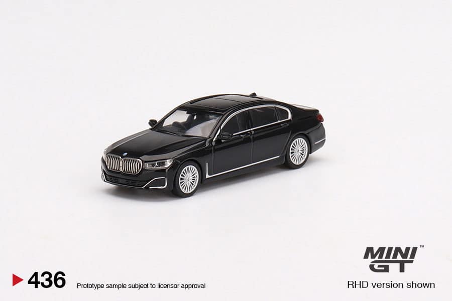 MINI GT 1/64 No.436 BMW 750Li xDrive Black Sapphire RHD MGT00436-R