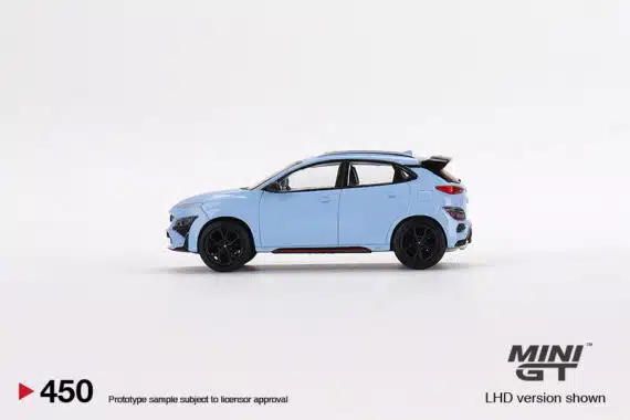 MINI GT 1/64 No.450 Hyundai KONA N Performance Blue LHD MGT00450-L