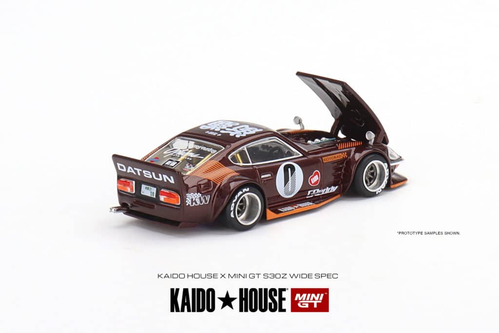 MINI GT 1/64 No.023 Kaido★House x MINI GT Datsun KAIDO Fairlady Z Dark Red KHMG023