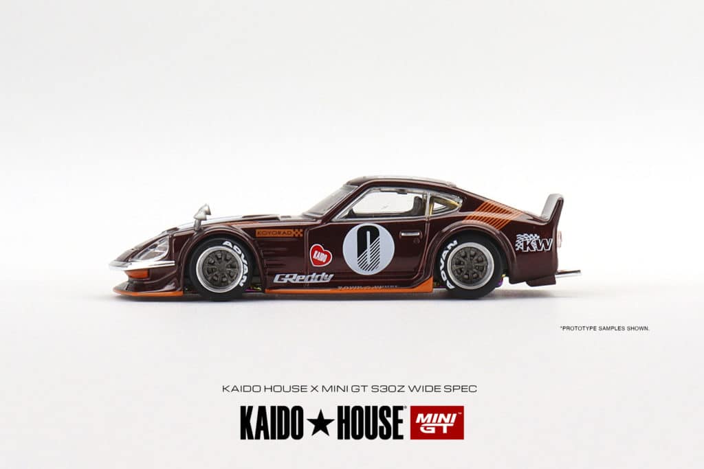 MINI GT 1/64 No.023 Kaido★House x MINI GT Datsun KAIDO Fairlady Z Dark Red KHMG023