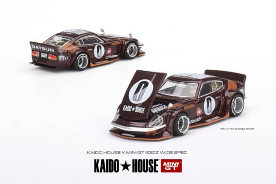 MINI GT 1/64 No.023 Kaido★House x MINI GT Datsun KAIDO Fairlady Z Dark Red KHMG023