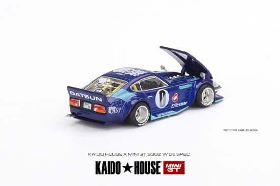 MINI GT 1/64 No.023 Kaido★House x MINI GT Datsun KAIDO Fairlady Z Blue KHMG024