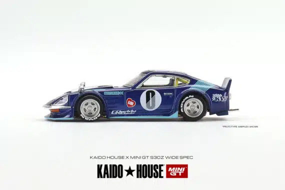 MINI GT 1/64 No.023 Kaido★House x MINI GT Datsun KAIDO Fairlady Z Blue KHMG024