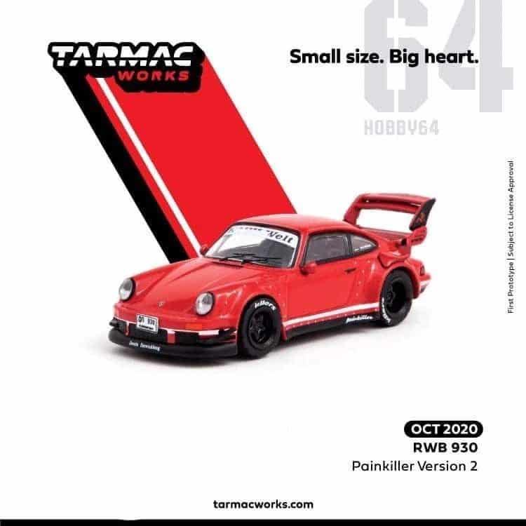 Tarmac Works 1/64 HOBBBY64 RWB 930 Painkiller Version 2