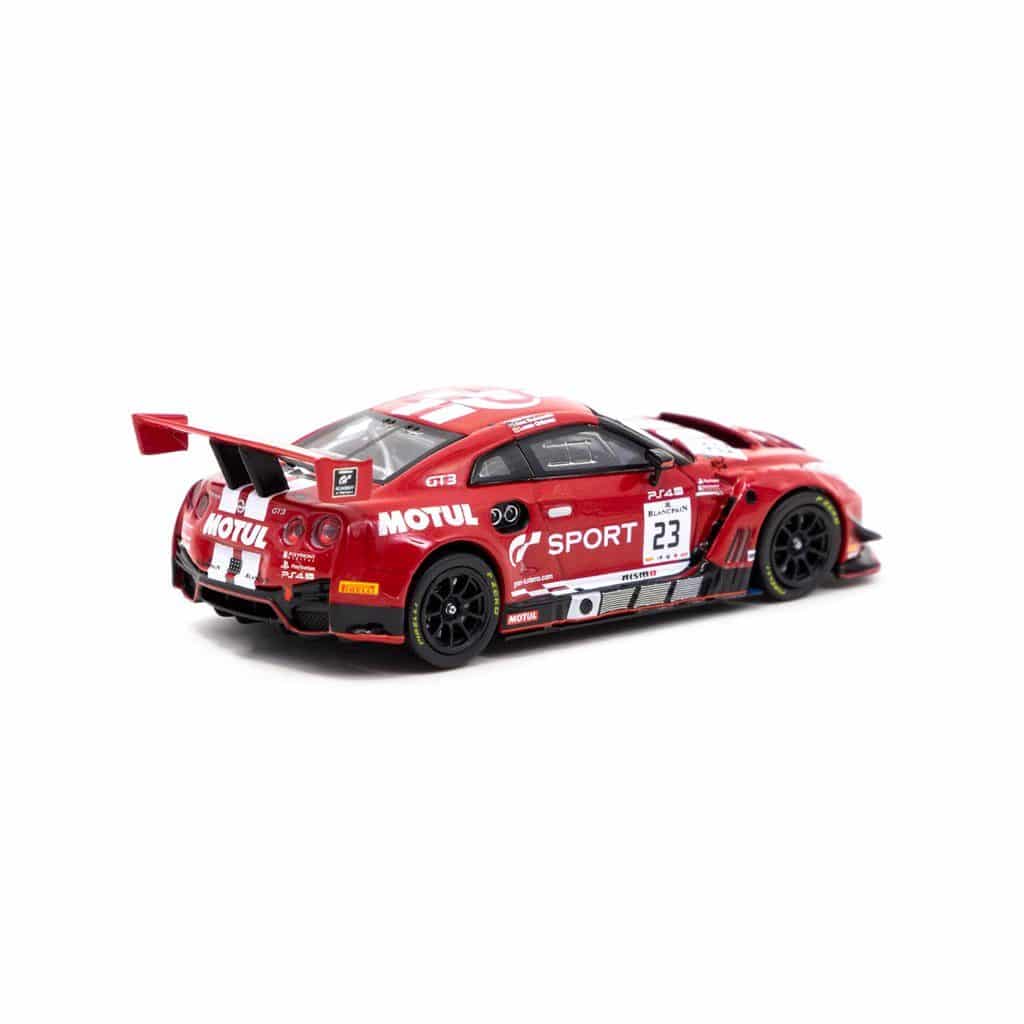 Tarmac Works 1/64 HOBBY64 Nissan GT-R Nismo GT3 Blancpain GT Series Endurance Cup 2018