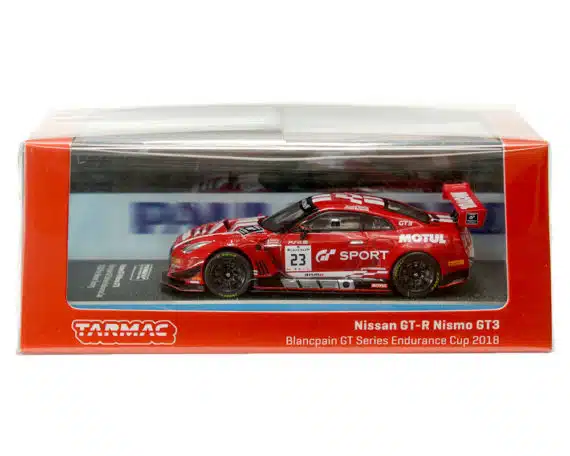 Tarmac Works 1/64 HOBBY64 Nissan GT-R Nismo GT3 Blancpain GT Series Endurance Cup 2018
