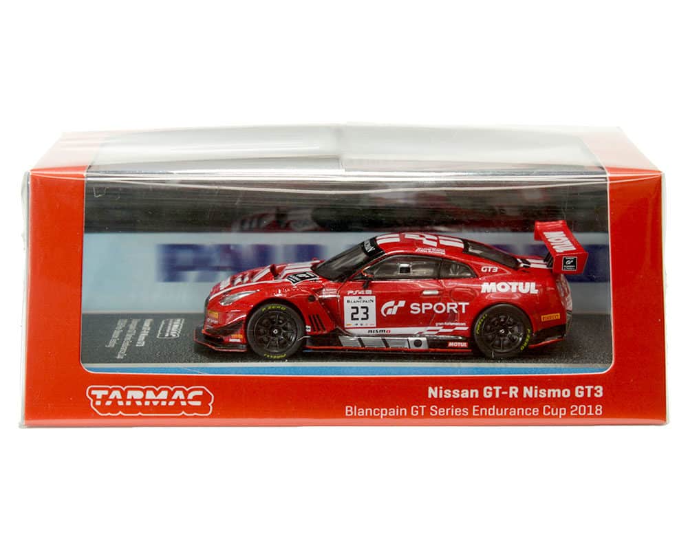 Tarmac Works 1/64 HOBBY64 Nissan GT-R Nismo GT3 Blancpain GT Series Endurance Cup 2018