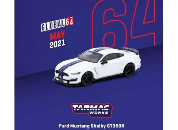 Tarmac Works 1/64 GLOBAL64 Ford Mustang Shelry GT350R