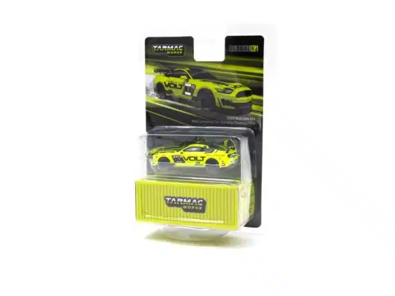 Tarmac Works 1/64 GLOBAL64 Ford Mustang GT4 IMSA Continental Tire SportsCar Challenge 2018 (แพ็คแขวน)