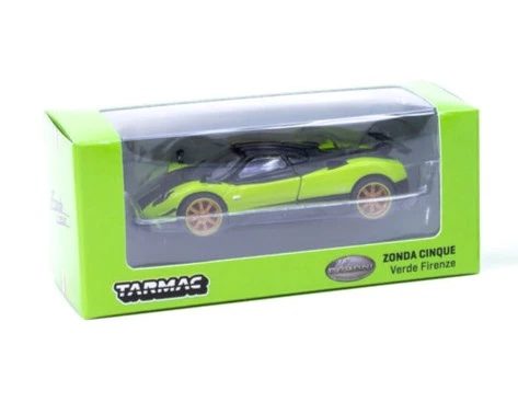 Tarmac Works 1/64 GLOBAL64 Zonda Cinque Verde Firenze