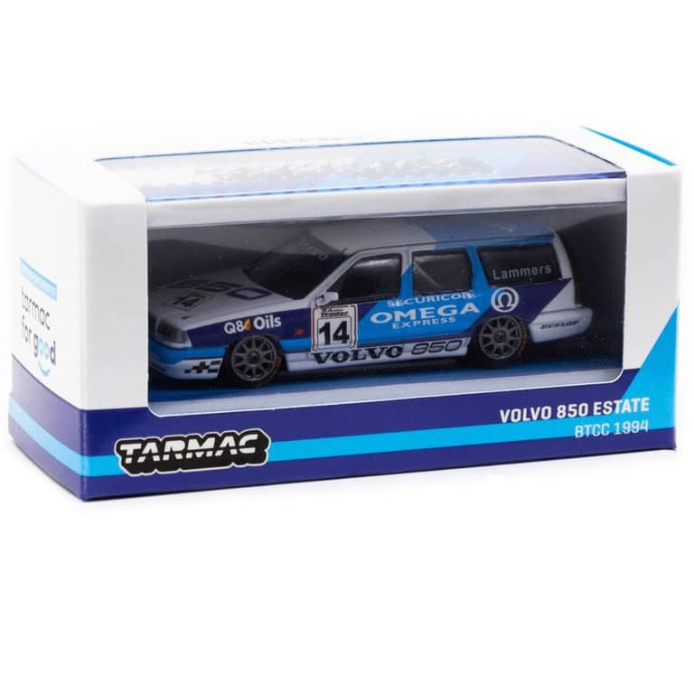 Tarmac Works 1/64 HOBBY64 Volvo 850 Estate BTCC 1994