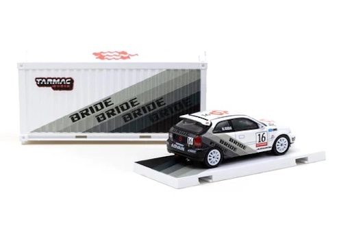Tarmac Works 1/64 HOBBY64 Honda Civic Type R EK9 BRIDE