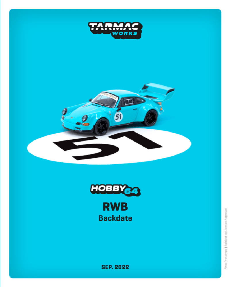 Tarmac Works 1/64 HOBBBY64 RWB 993 Rauh Passion
