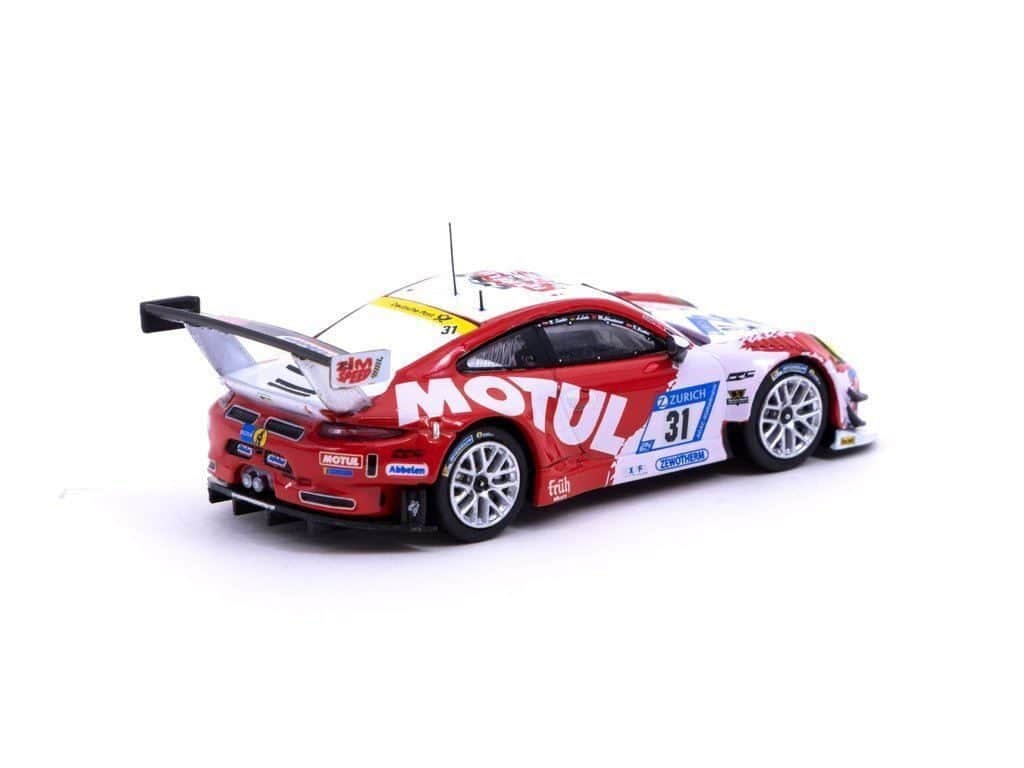 Tarmac Works 1/64 HOBBBY64 Tarmac Works x IXO Porsche 911 GT3 R Nürburgring 24h 2017