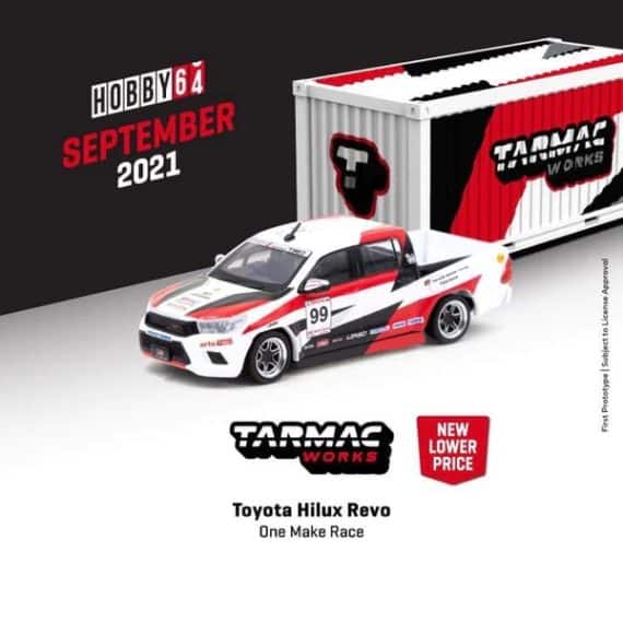 Tarmac Works 1/64 HOBBY64 Toyota Hilux One Make Race