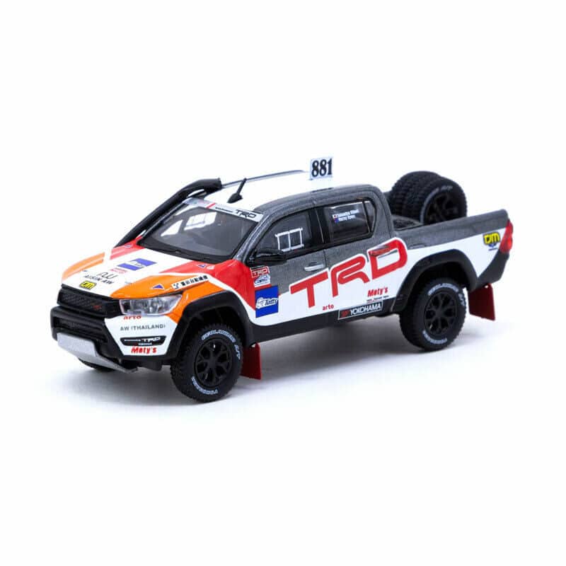 Tarmac Works 1/64 HOBBY64 Toyota Hilux Finke Desert Race 2019 Livery