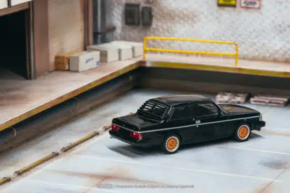 Tarmac Works 1/64 ROAD64 Volvo 242 Custom Black