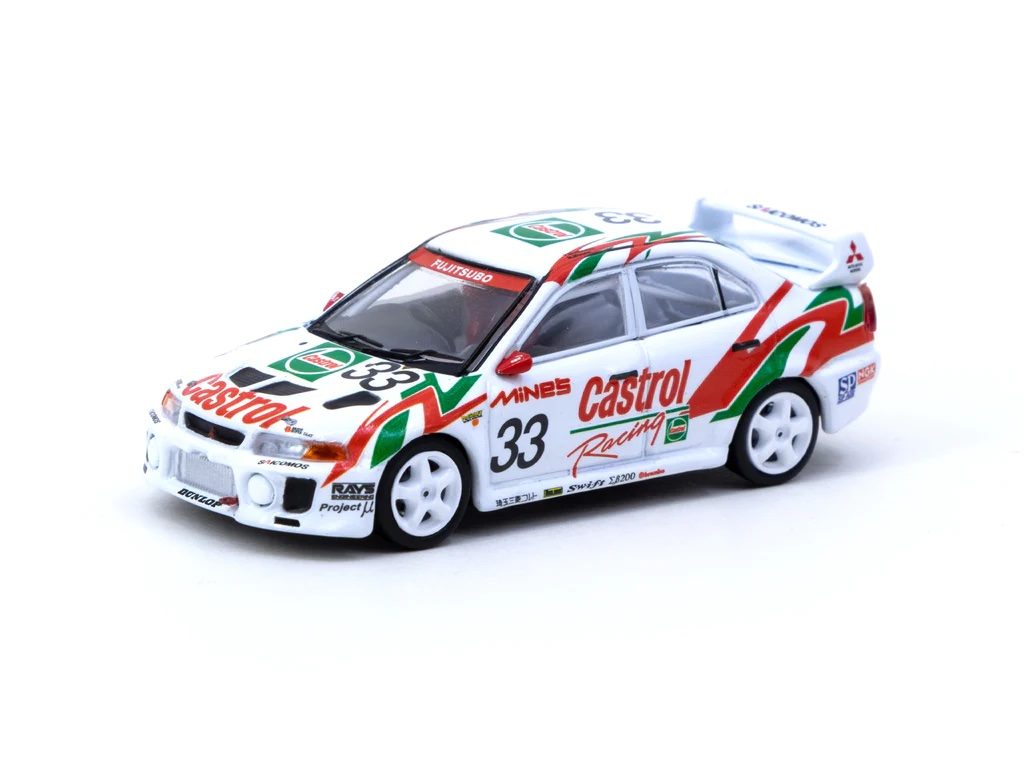 Tarmac Works 1/64 HOBBBY64 Mitsubishi Lancer Evolution V Super N1 Endurance Series 1998