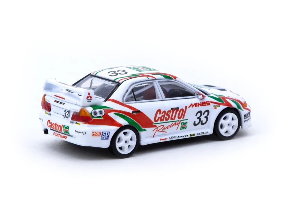 Tarmac Works 1/64 HOBBBY64 Mitsubishi Lancer Evolution V Super N1 Endurance Series 1998