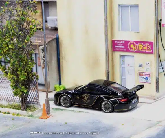 Tarmac Works 1/64 HOBBBY64 Old & New 997 JPS with Container