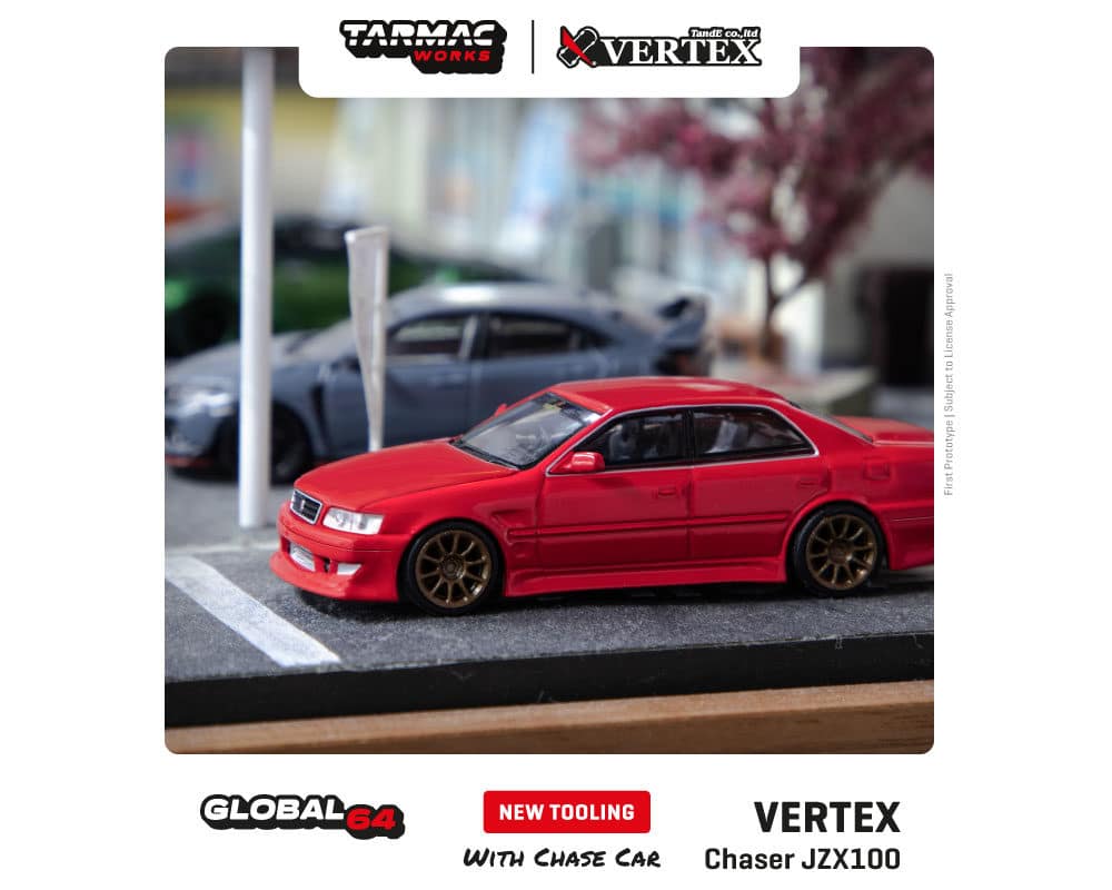 Tarmac Works 1/64 GLOBAL64 Vertex Chaser JZX100