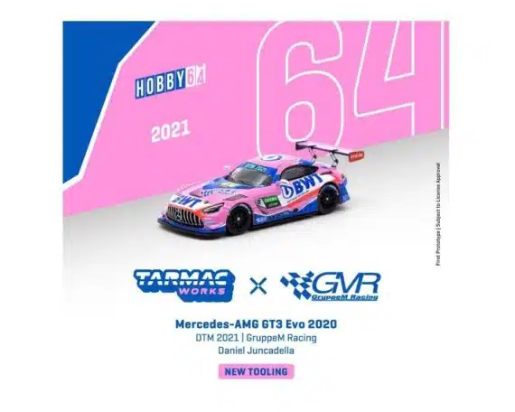 Tarmac Works 1/64 HOBBBY64 GMR Mercedes-AMG GT3