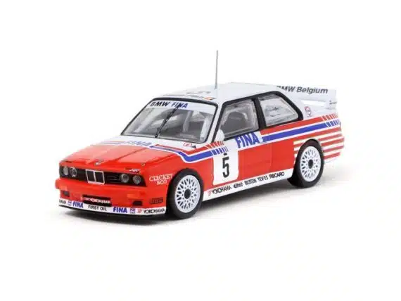 Tarmac Works 1/64 HOBBY64 BMW M3 E30 | Spa 24H Race 1992 Winner ixo