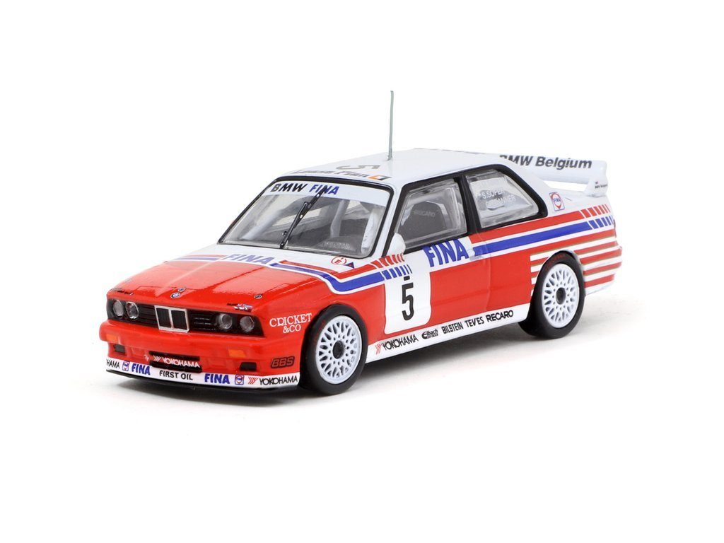 Tarmac Works 1/64 HOBBY64 BMW M3 E30 | Spa 24H Race 1992 Winner ixo