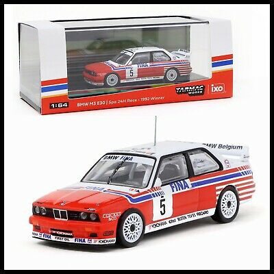 Tarmac Works 1/64 HOBBY64 BMW M3 E30 | Spa 24H Race 1992 Winner ixo