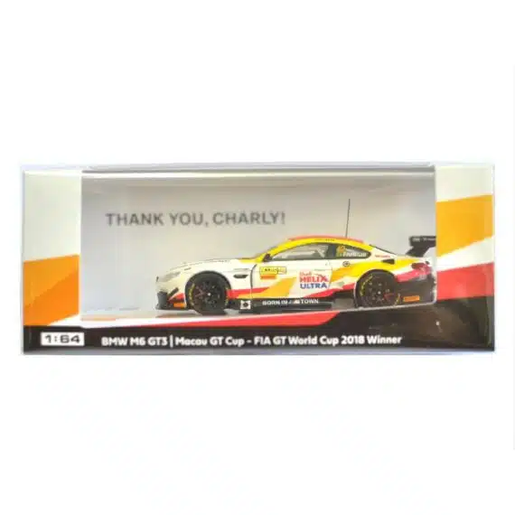 Tarmac Works 1/64 HOBBY64 BMW M6 GT3 | Macau GT Cup - FIA GT World Cup 2018 Winner