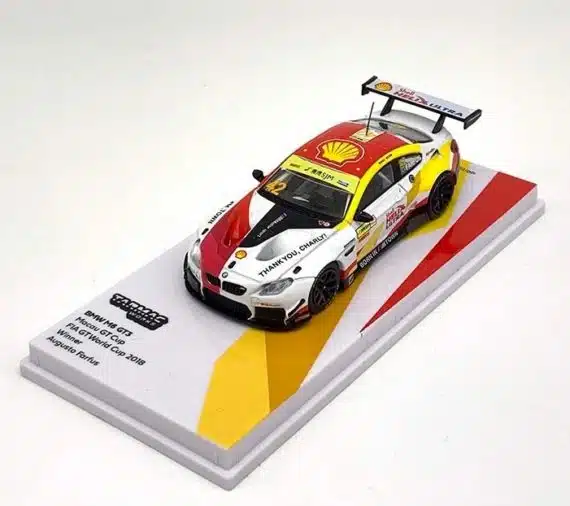 Tarmac Works 1/64 HOBBY64 BMW M6 GT3 | Macau GT Cup - FIA GT World Cup 2018 Winner