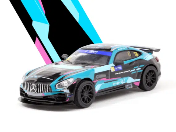 Tarmac Works 1/64 HOBBBY64 Merceds-AMG GT4 | Greater Boy Area GT Cup Macav 2019 Winner