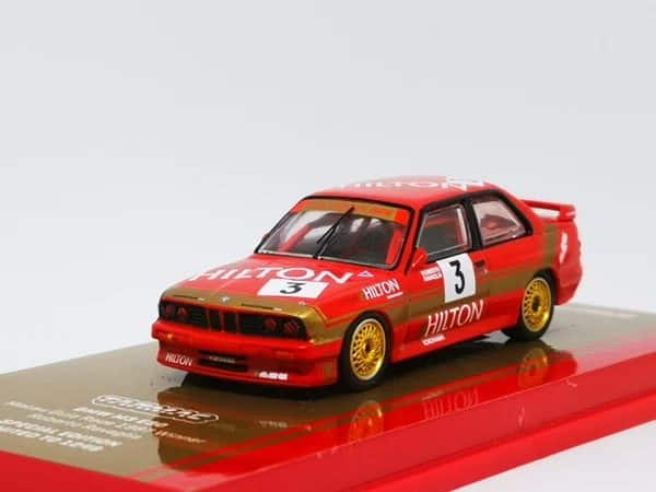 Tarmac Works 1/64 HOBBBY64 BMW M9 E30 Macau Guia Race 1987 Winner