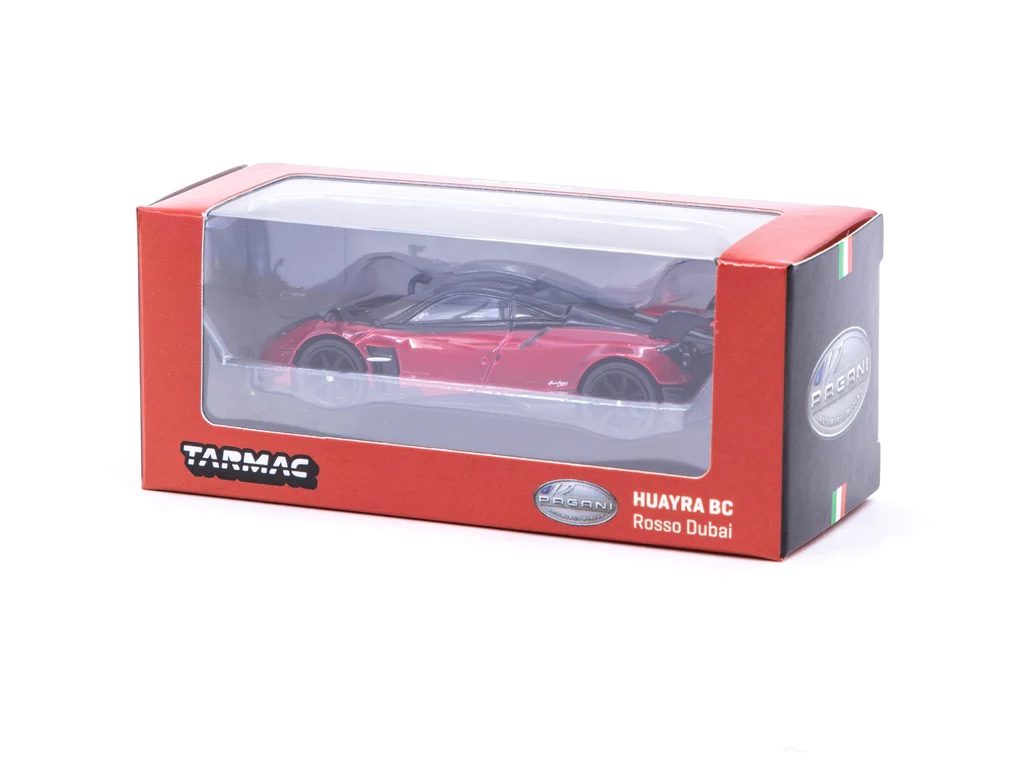 Tarmac Works 1/64 GLOBAL64 Huayra BC Rosso Dubai