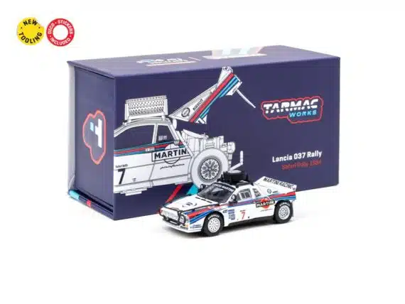 Tarmac Works 1/64 HOBBBY64 Lancia 037 Rally Safari Rally 1984