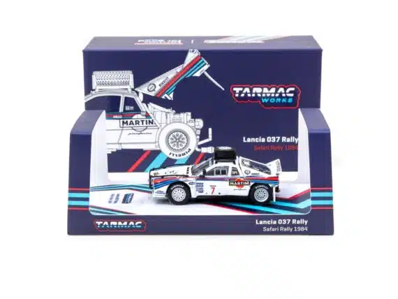 Tarmac Works 1/64 HOBBBY64 Lancia 037 Rally Safari Rally 1984
