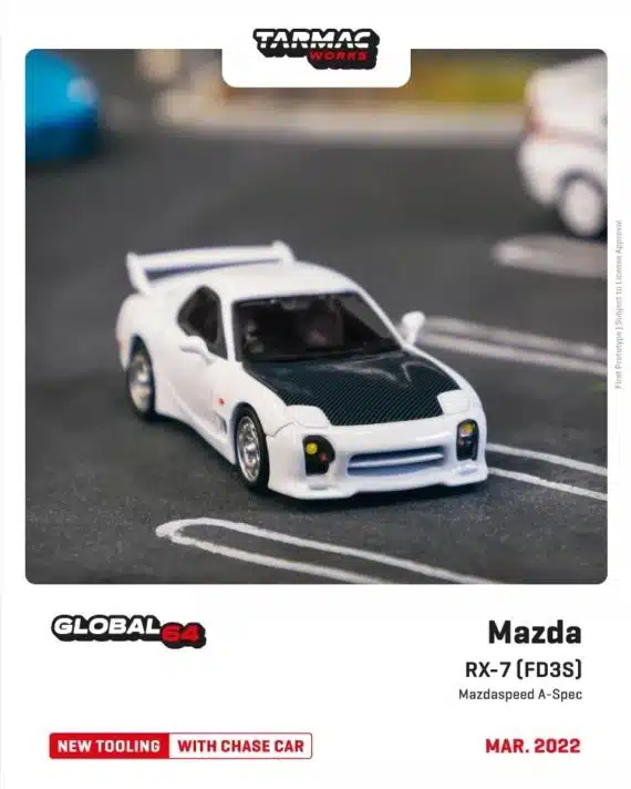 Tarmac Works 1/64 GLOBAL64 Mazda RX-7 (FD3S) Mazdaspeed A-Spec