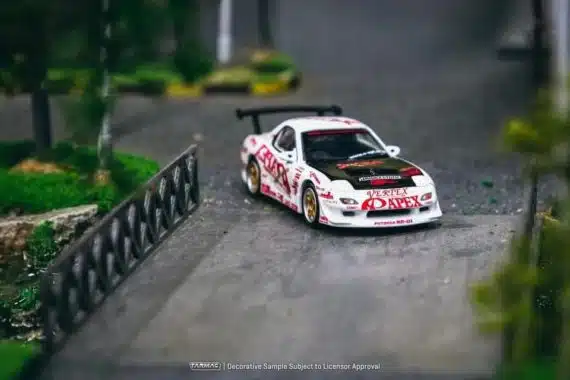 Tarmac Works 1/64 GLOBAL64 Vertex RX-7 FD3S A'PEX D1 PROJECT