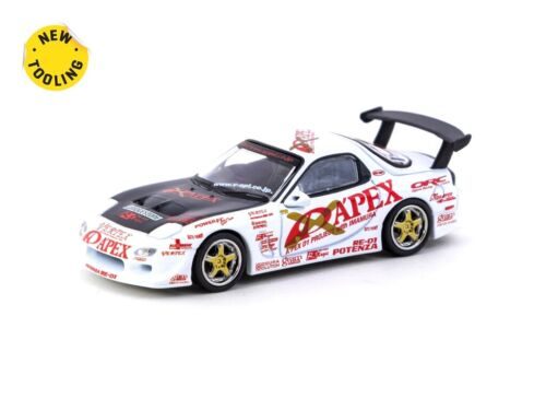 Tarmac Works 1/64 GLOBAL64 Vertex RX-7 FD3S A'PEX D1 PROJECT