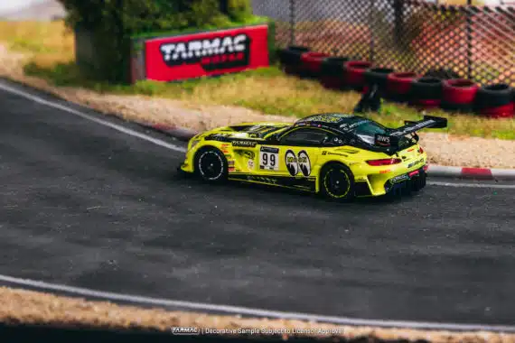 Tarmac Works 1/64 HOBBY64 Mercedes-AMG GT3 Indianapolis 8 Hour 2021Craft-Bamboo Racing M. Engel / L. Stolz / J. Gounon